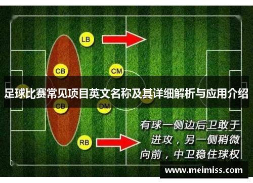 足球比赛常见项目英文名称及其详细解析与应用介绍